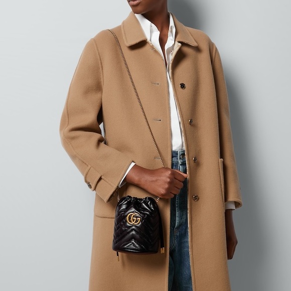 Gucci GG Mormont Bucket Bag Black - Picture 3 of 16